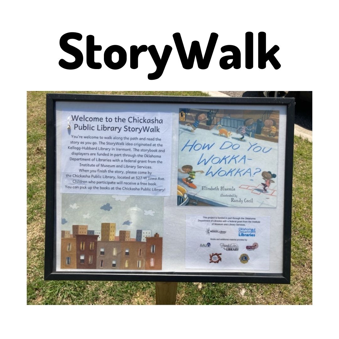 Check out the library's storywalk!