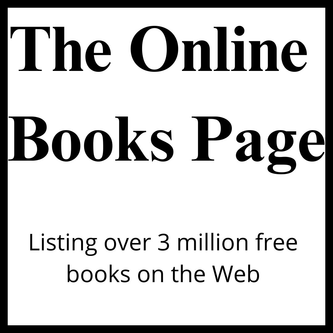 The Online Books Page, listing over 3 million free books on the web.